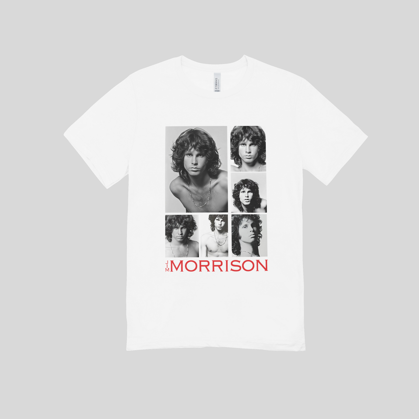 Polera Manga Corta Jim Morrison