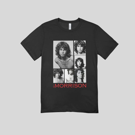 Polera Manga Corta Jim Morrison