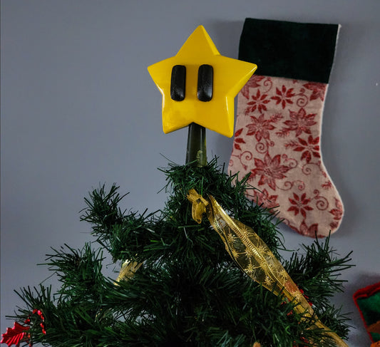 Estrella Navidad Mario Bross Decorativa